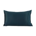 Lilysilk Terse Silk 19 Momme Zipper Pillowcase, King, Royal Blue