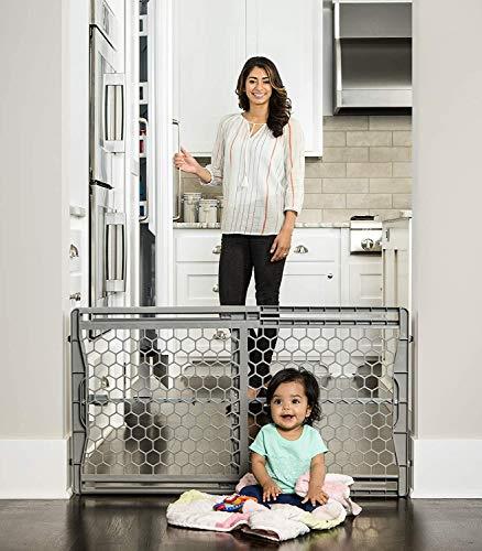 Regalo Easy Fit Adjustable Baby Safety Gate, 26-42 inches Wide 7 Pounds
