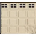 Household Essentials 216 Magnetic Faux Garage Door Windows | 16 Pieces for Single Car Steel Garage Door | Black