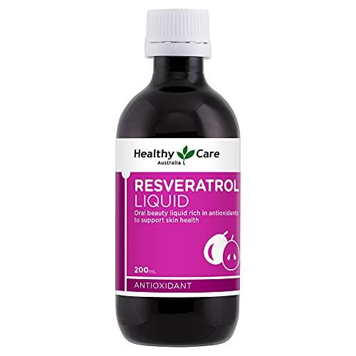 Healthy Care Resveratrol Liquid - 200 ml | Supports skin health