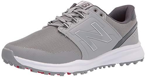 New Balance Men's Breeze V2 Golf Shoe, Grey, 9 X-Wide