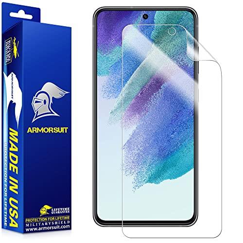 [2 Pack] ArmorSuit MilitaryShield Screen Protector Designed for Samsung Galaxy S21 FE 5G [6.4 in] (2022) Max Coverage Anti-Bubble HD Clear Film