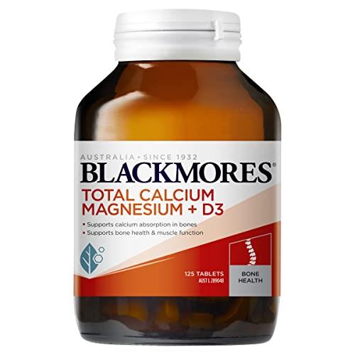 Blackmores Total Calcium Magnesium + D3 125 Tablets