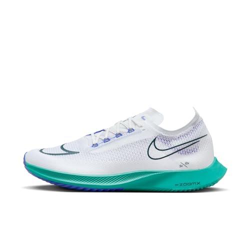 Nike Men's Streakfly Road Racing Shoes, White/Clear Jade/Light Ultramarine/Deep Jungle, US 11