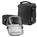 Navitech Black Protective Portable Handheld Binocular Case and Travel Bag for The Leica Ultravid 8 x 50 HD-Plus