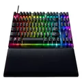 Razer Huntsman V2 Gaming Tastatur, TKL, Purple Switch - Schwarz
