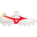 Mizuno Unisex Morelia II Club Football Boots, White Fcoral2 Bolt2, 39 EU