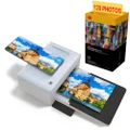 KODAK - PD460 Printer Pack + Cartridge and Paper for 120 Photos - Photo Bluetooth & Docking - Postcard Size 10 x 15 cm