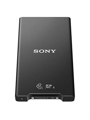 Sony CFexpress Type A/SD SuperSpeed 10Gbps Flash Memory Card USB Type-C Reader (Compatible with CFE Type A/SDHC & SDXC UHS-I & UHS-II) – MRW-G2