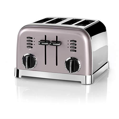 Cuisinart CPT180PIE Style Collection 4 Slot Toaster, Stainless Steel, Vintage Pink