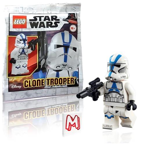 LEGO Star Wars The Clone Wars Minifigure - 501st Legion Clone Trooper with Blaster (75280)