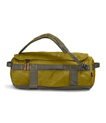 THE NORTH FACE Base Camp Voyager Duffel 32L, Sulphur Moss/New Taupe Green/Utility Brown, One Size