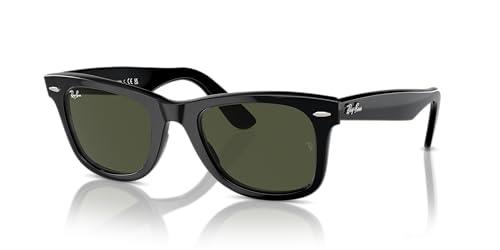 Ray-Ban Men's Wayfarer Acetate Sunglasses, Black, One Size