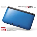 Nintendo 3DS LL Portable Video Game Console - Blue Black - Japanese Version (only plays Japanese version 3DS games)