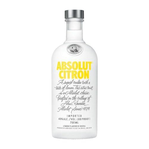 Absolut Citron Vodka 700mL Bottle