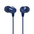 JBL C50HI Wired in Ear Headphones Blue
