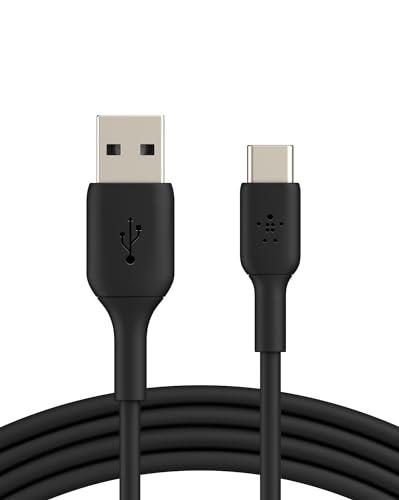 Belkin CAB001bt3MBK Belkin USB-C Cable (Boost Charge USB-C to USB Cable, USB Type-C Cable for Note10, S10, Pixel 4, iPad Pro, Nintendo Switch and More) (Black, 3M),Black