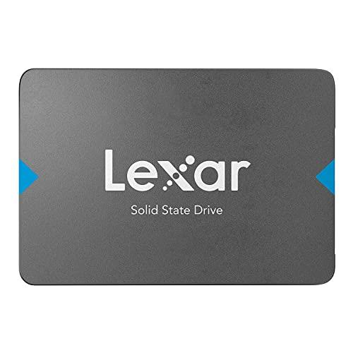 Lexar NQ100 2.5” SATA III (6Gb/s) 480GB SSD, Up to 550MB/s Read Solid State Drive, Internal SSD for Laptop, Desktop Computer/PC (LNQ100X480G-RNNNG), Grey