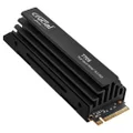 Crucial T705 4TB Gen5 NVMe SSD Heatsink - 14100/12600 MB/s R/W 2400TBW 1500K IOPs 1.5M hrs MTTF DirectStorage for Intel 14th Gen & AMD Ryzen 7000