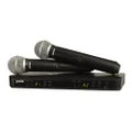 Shure BLX288/PG58 Wireless Vocal Combo with PG58 Handheld Microphones, H8