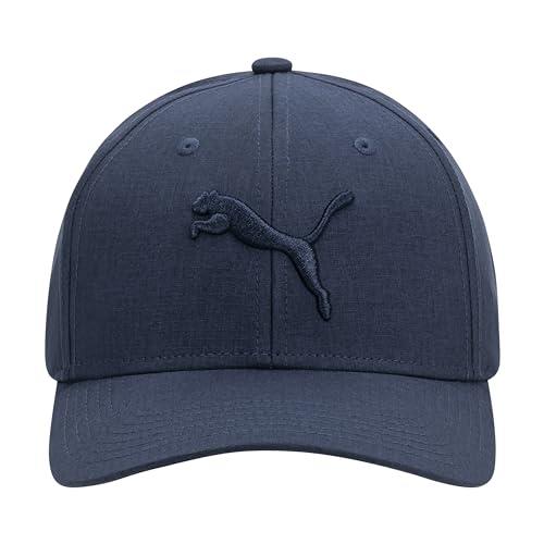 PUMA Men's Evercat Icon Snapback Cap, Navy, One Size