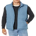 Amazon Essentials Men's Midweight Puffer Vest, Light Blue, Medium