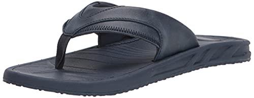 Amazon Essentials Men's Flip Flop Sandal, Navy, 13