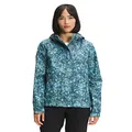 The North Face Women's Printed Venture 2 Jacket, Beta Blue Lichen Print, X-Small
