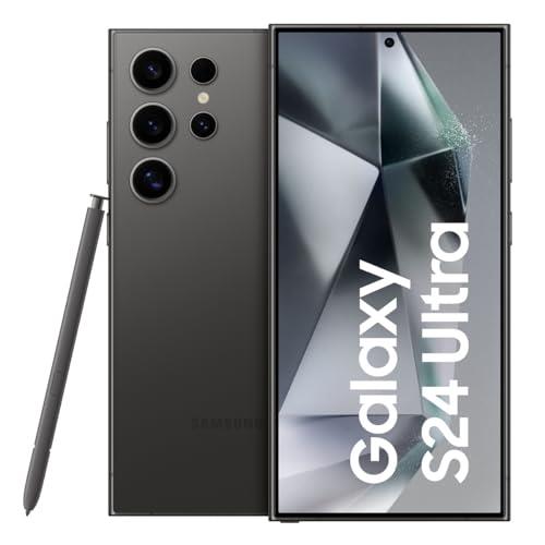 Samsung Galaxy S24 Ultra 5G (GSM Unlocked, International Version) 1TB + 12GB RAM Android 14 Smartphone (Titanium Black)