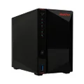 ASUSTOR NIMBUSTOR 2 AS5202T 2-Bay NAS Enclosure, Intel Dual Core 2.7GHz CPU, 2GB DDR4, Diskless Network Attached Storage
