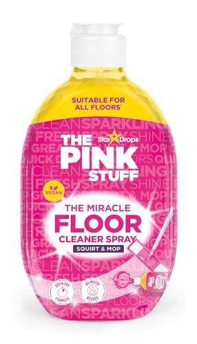 The Pink Stuff Miracle Floor Cleaner Spray (750ml) - No Bucket or Water Needed - Spray Floor and Mop Clean - Vegan Friendly