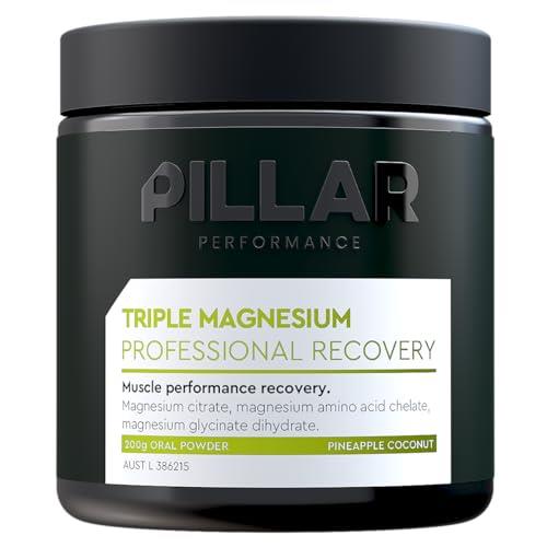 Pillar Performance Pineapple/Coconut Flavored Triple Magnesium Powder 200 g
