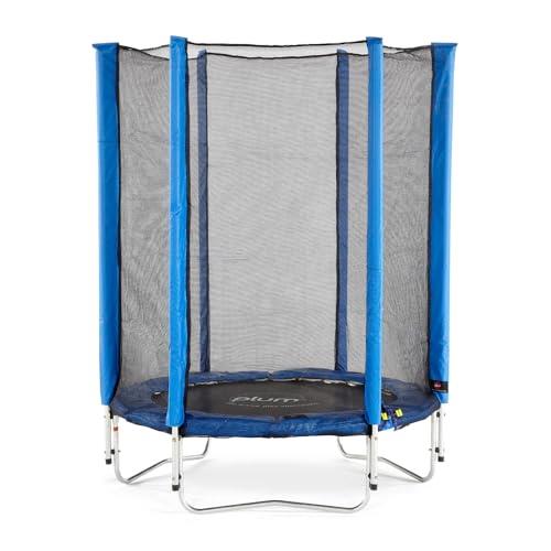 Plum® Junior Springsafe® Trampoline & Enclosure - Blue