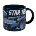 Star Trek - Starships of Star Trek Coffee Mug - Different Star Ships as Well as Their Captains - Comes in a Fun Gift Box