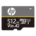 HP MX330 Class 10 U3 A2 512 GB microSD Flash Memory Card