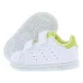 adidas Kermit Stan Smith Shoes Kids', Cloud White/Pantone/Pantone, 5 US