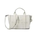 Marc Jacobs Women's The Leather Mini Tote Bag, Cotton/Silver, One Size