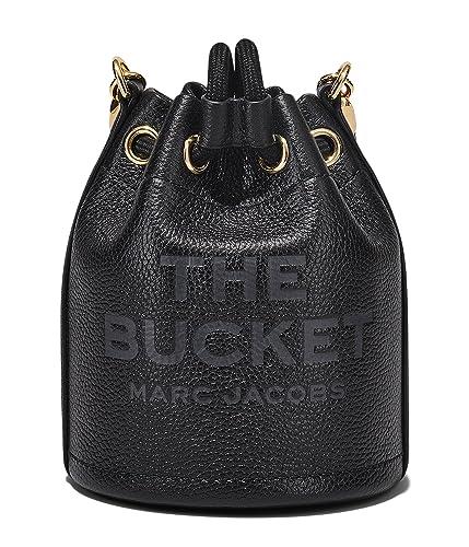 Marc Jacobs The Leather Micro Bucket Bag One Size, Black, One Size