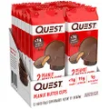 Quest Nutrition Peanut Butter Cups, High Protein, Low Carb, Gluten Free, Keto Friendly, 12Count