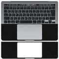 Puccy 2 Pack Film Protector, compatible with Asus ProArt Studiobook 16 OLED H5600 W5600 16" Laptop Carbon Fiber Keyboard TouchPad Trackpad Guard Cover Skin (Not Tempered Glass Screen Protectors)