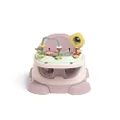 Mamas & Papas Baby Bug Booster Seat for Dining, Detachable Tray, Harness, Adjustable Seat and Non-Slip Feet - Blossom (Pink)