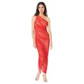 Norma Kamali Women's Diana Gown, Red, X-Small