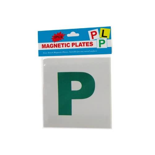 Lylac Magnetic Car Plates 2 Pieces QLD Green P