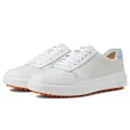 Cole Haan Women's GrandPrø AM Golf Trainer Sneaker, Silver Birch/White, 7 UK, Silver Birch White, 7 UK