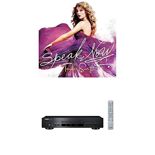 Yamaha CD-S303 CD Player (Black) and Taylor Swift - Speak Now [Bundle]
