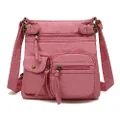 Scarleton womens Shoulder Bags Pink Size: 10.6" x 9.4" x 2"