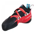 La Sportiva Women's Solution Comp Woman Climbing Shoes, Hibiscus Malibu Blue, 3.5 UK