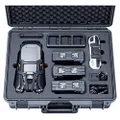 Lykus Titan M310 Waterproof Hard Case for DJI Mavic 3 Classic and RC-N1 controller(no screen), Capacious DIY Space and Free MicroSD Card Case Included [CASE ONLY]