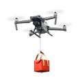 drone drop release System with Landing Gear for DJI Mavic Air 2/Air 2s, Drop Device Kit for Delivery/Transport Release Wedding Clip/Fishing Line (Grey)