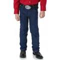 Wrangler Little Boys' Original ProRodeo Jeans, Prewashed Indigo Denim, 5 Regular